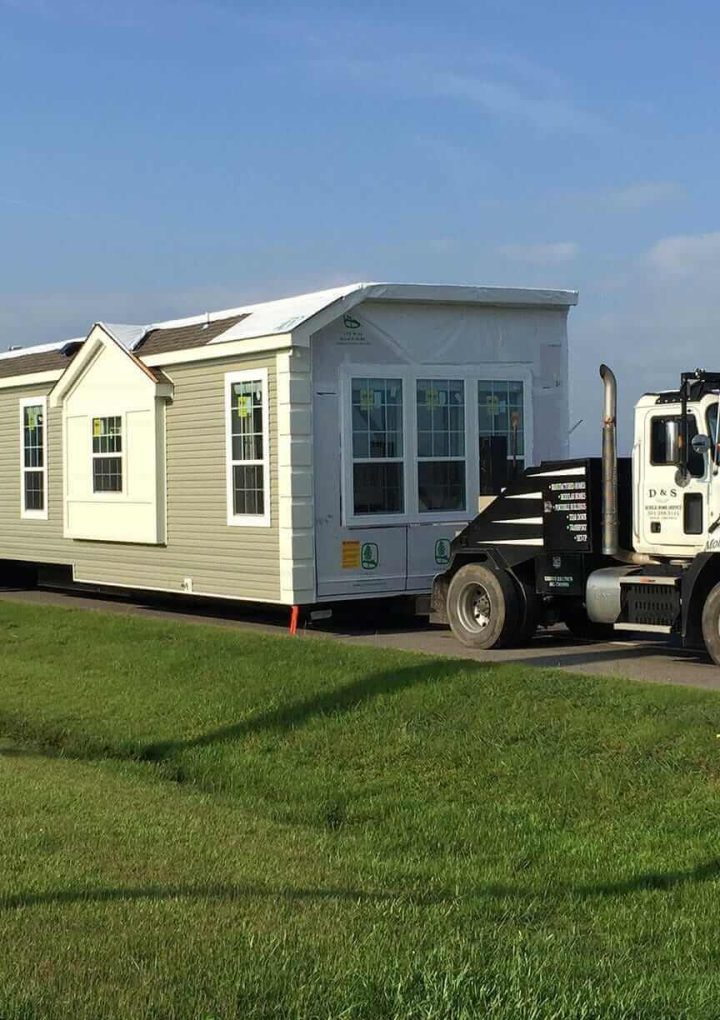 How to move a mobile home to a different location?